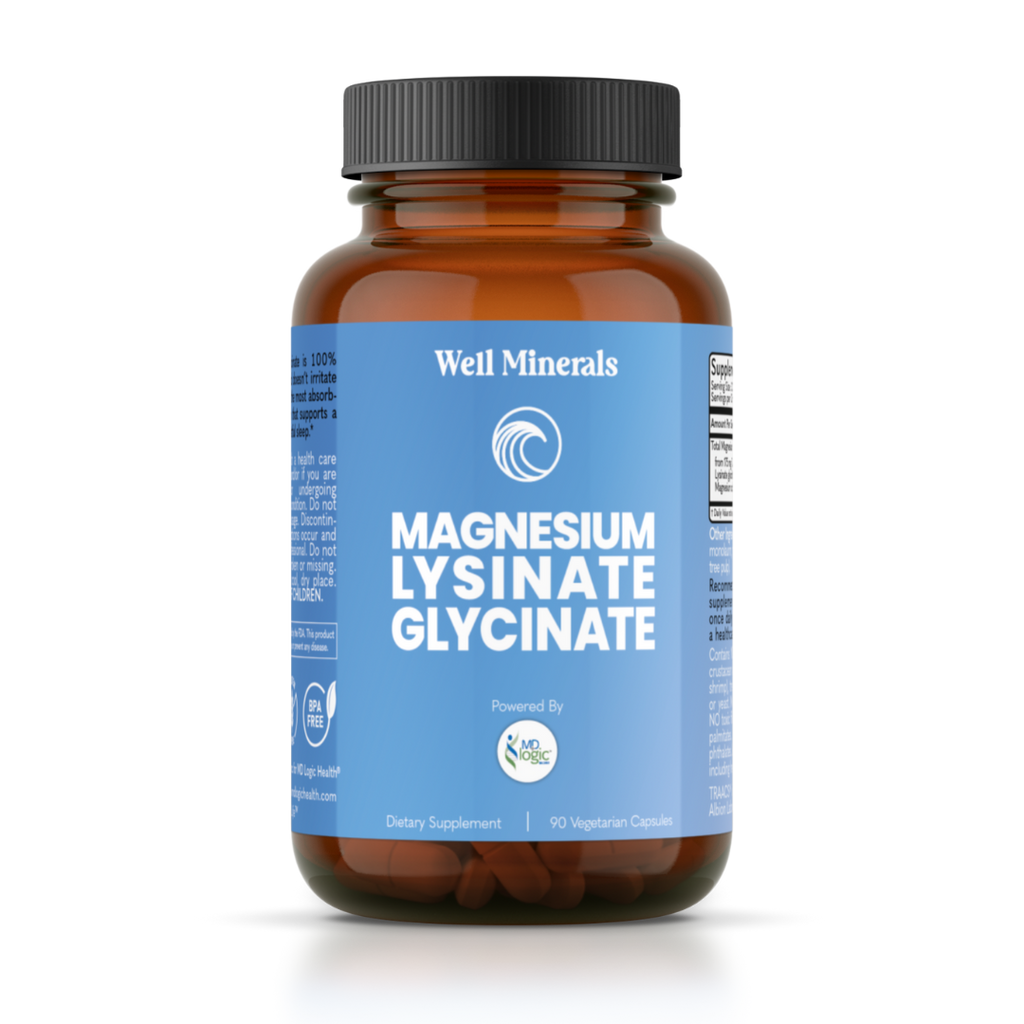 Magnesium Lysinate Glycinate - Well Minerals + MD Logic Health®