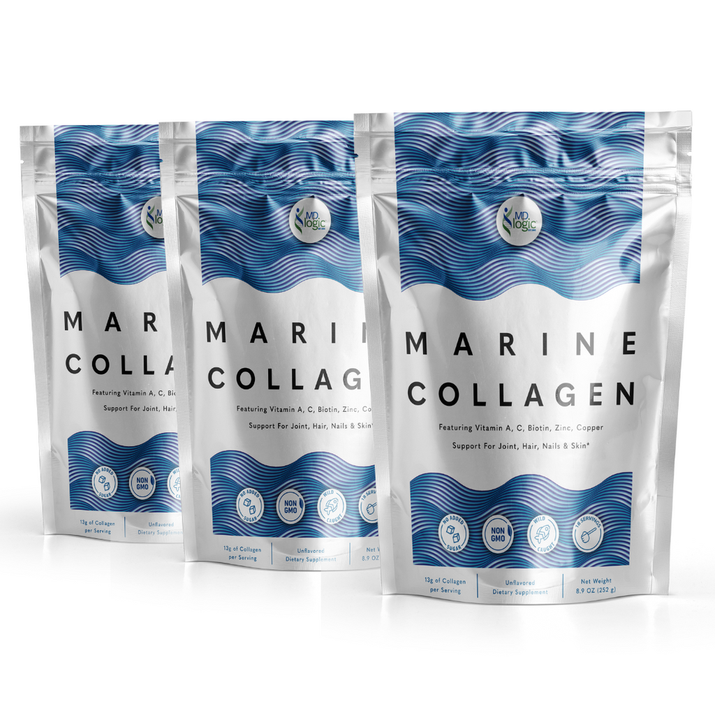 Marine Collagen Subscription (3 Pouches) - MD Logic Health
