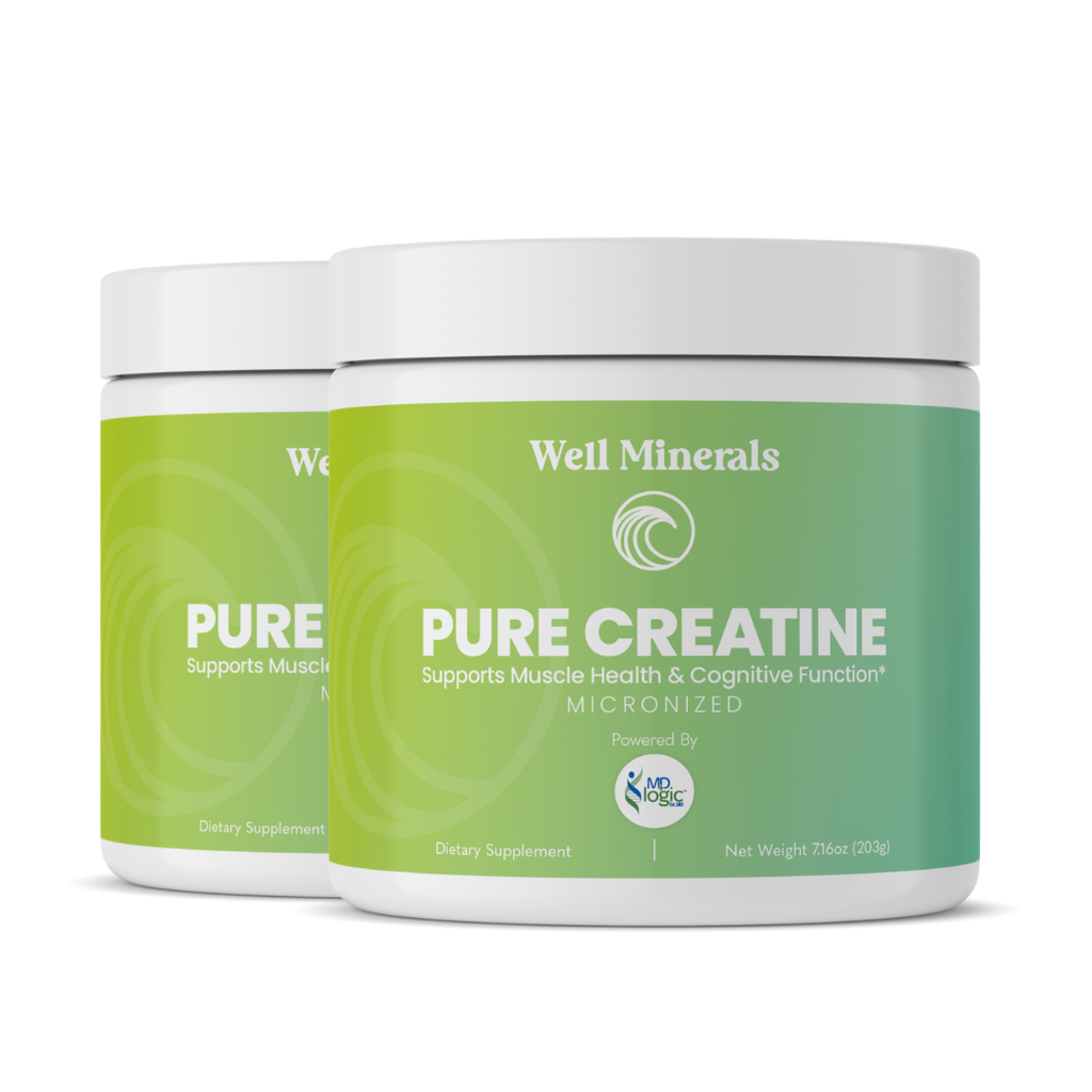 Pure Creatine - Well Minerals x MD Logic Health®