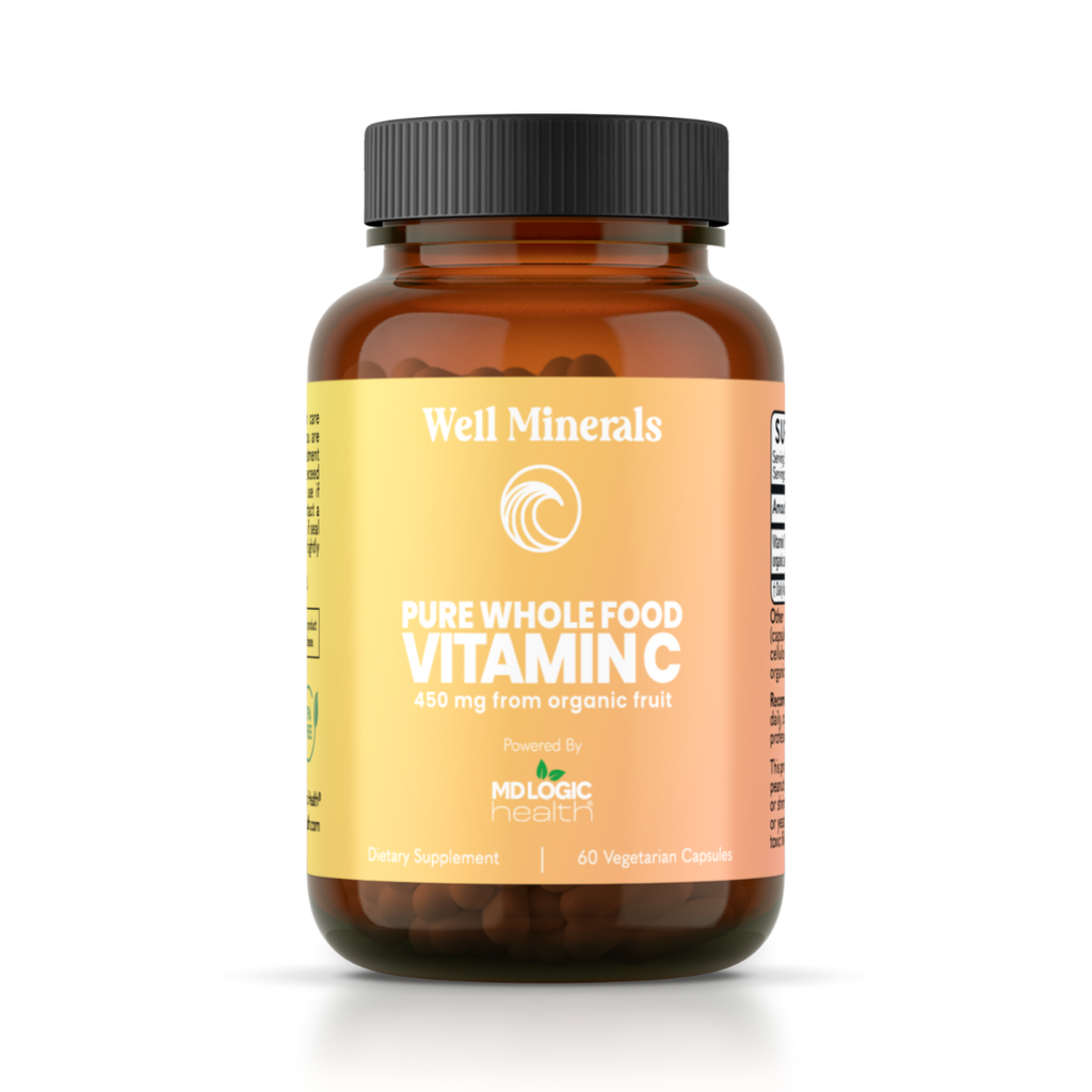 Pure Whole Food Vitamin C - Well Minerals x MD Logic Health®