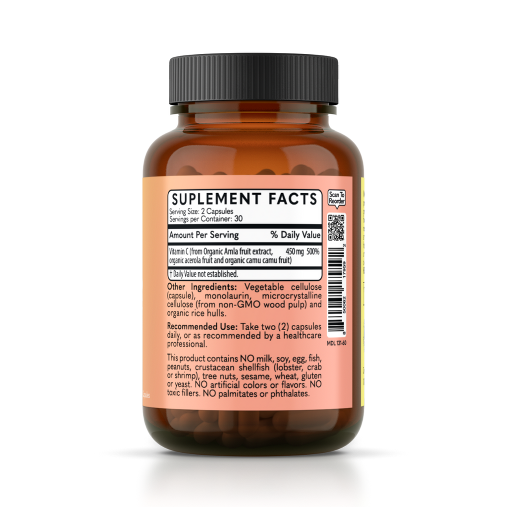 Pure Whole Food Vitamin C - Well Minerals x MD Logic Health®