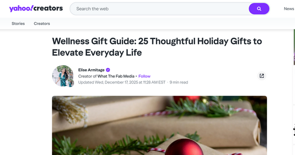 Wellness Gift Guide: 25 Thoughtful Holiday Gifts to Elevate Everyday Life