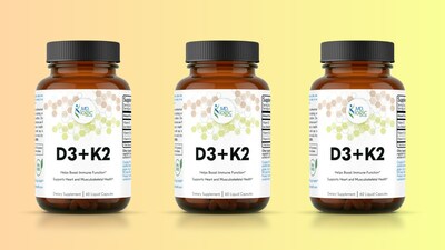 MD Logic Health® Unveils Revolutionary Natural Vitamin D3 + K2 Supplement