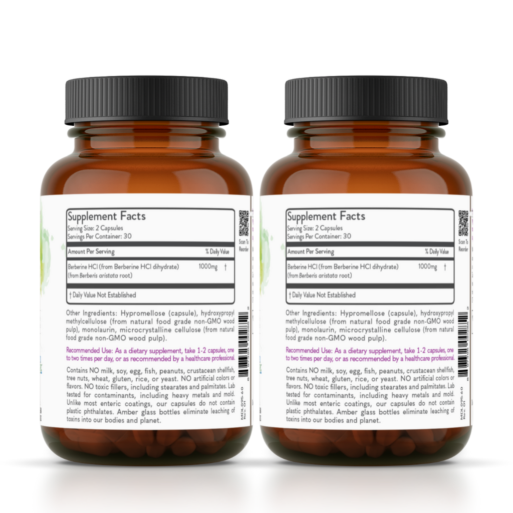 Berberine 500 Subscription (2 bottles) - MD Logic Health