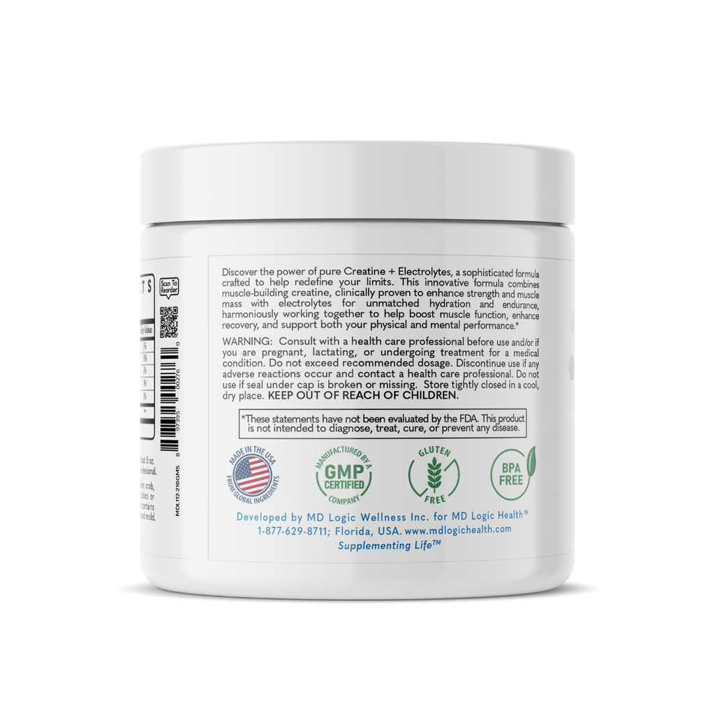 Creatine + Electrolytes – MD Logic Health®