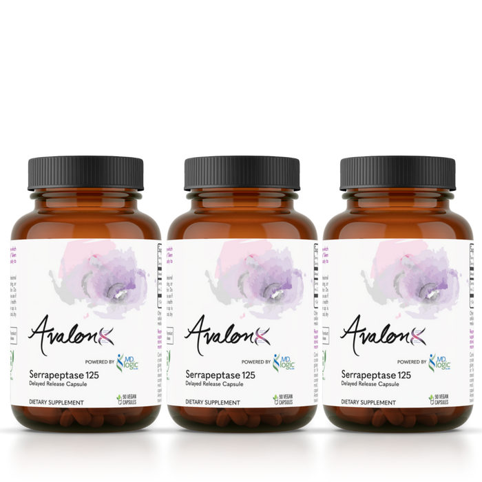 Serrapeptase 125 Subscription (3 bottles) - MD Logic Health
